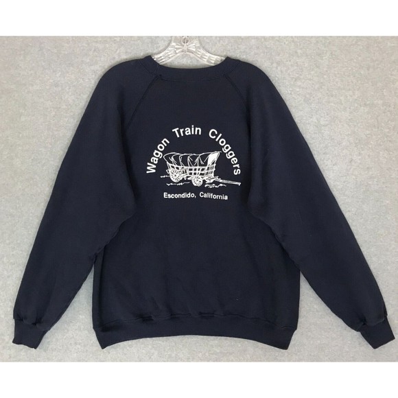 Wagon Train Cloggers Womens XL Sweatshirt Escondido,‎ CA Embroidered "Marge" - Picture 1 of 7
